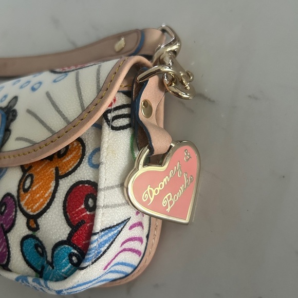 Dooney & Bourke x Disney Parks Sketch Wristlet, Rare, Collectors Item– EUC - Picture 6 of 13